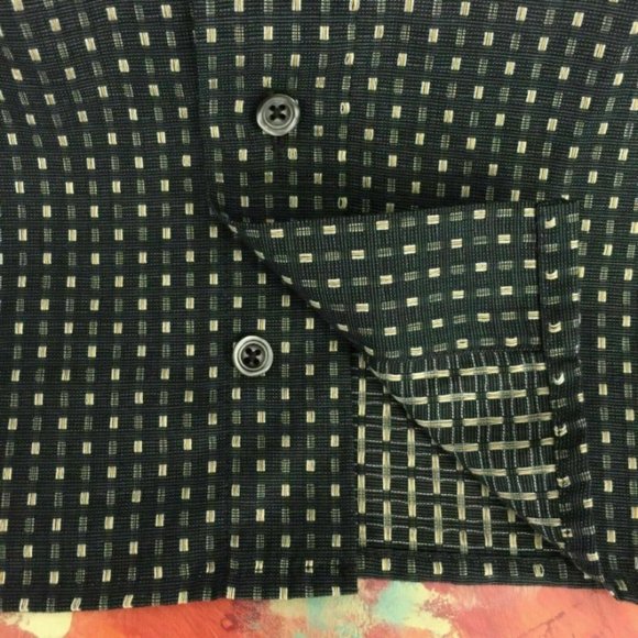 Georg Roth Of Germany Mens L / 4 42 Patterned Button Down Shirt - Picture 6 of 10